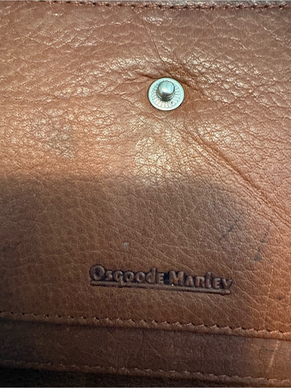Osprey & Marley Brown Leather Wallet